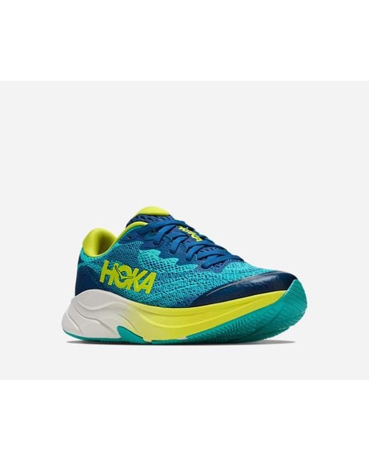 Hoka One One Blue Kid's Rincon 4 Road Running Shoes