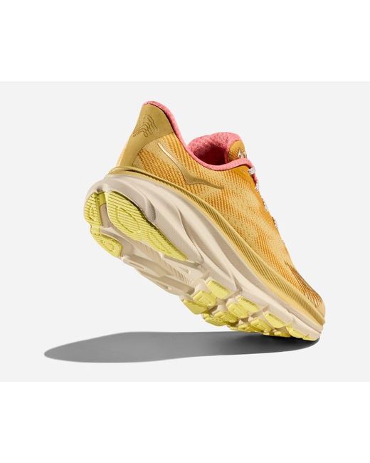 Hoka One One Yellow Stealth/tech Clifton 9 Gore-tex Lifestyle Shoes