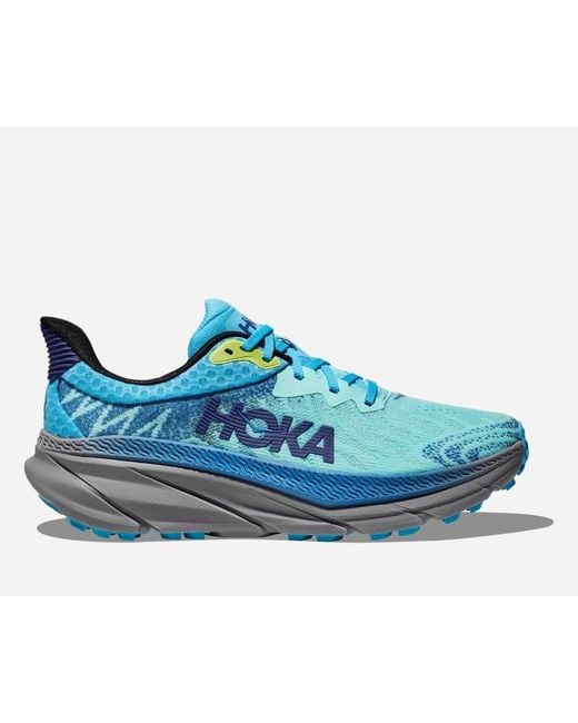 Hoka One One Blue Challenger 7 Road Running Shoes for men