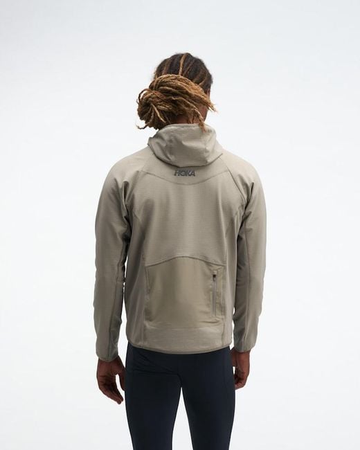 Hoka One One Natural Skyglow Half-zip Jacket for men
