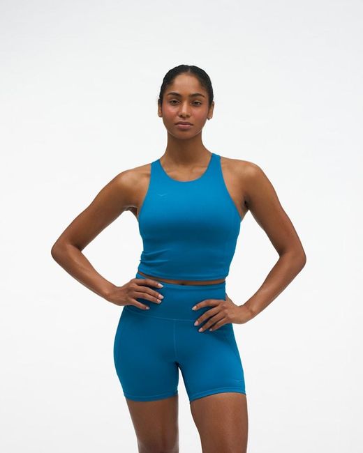 Hoka One One Blue Elaro Crop Bra