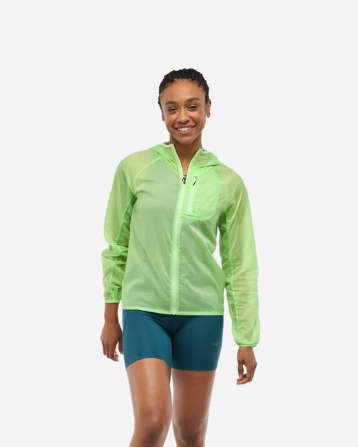 Hoka One One Green Skyflow Jacket