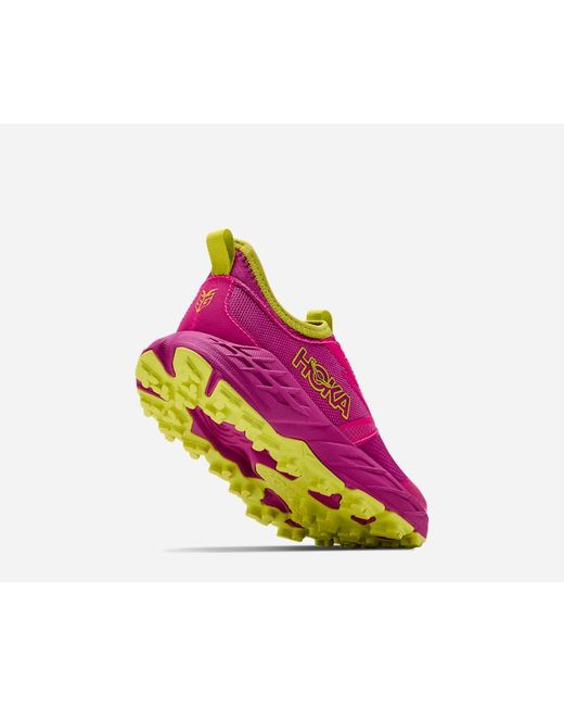 Hoka One One Purple Kid's Speedgoat 7 Trail Shoes