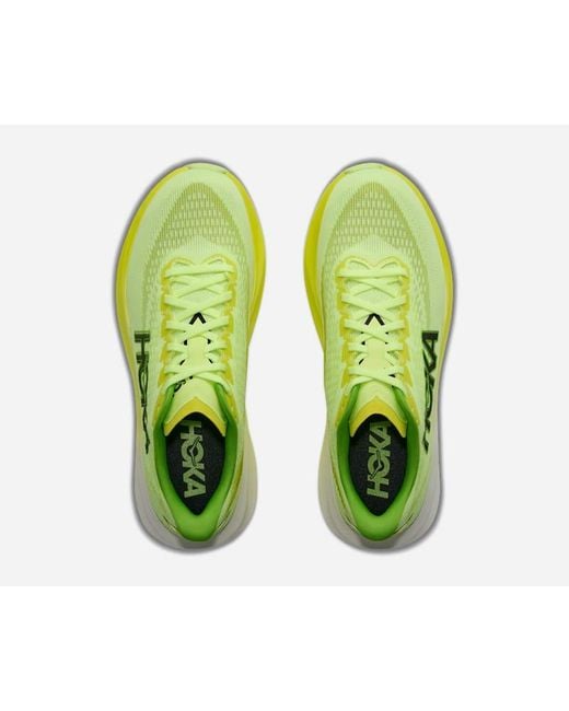 Hoka One One Yellow Mach 7 Road Running Shoes