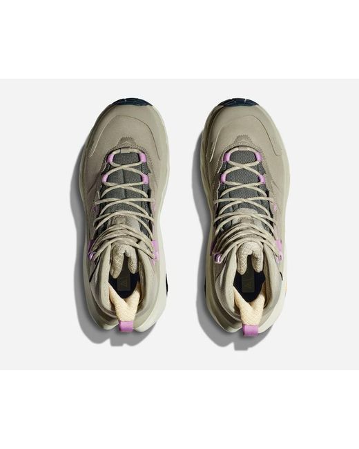 Hoka One One Gray Kaha 2 GORE-TEX Schuhe für Damen in Barley/Celadon Tint Größe 38 | Wandern