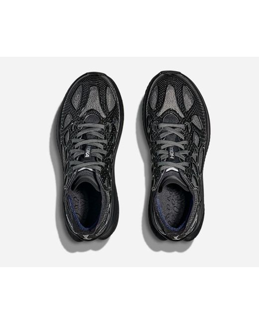 Hoka One One Black Mach X Caged Lifestyle Shoes