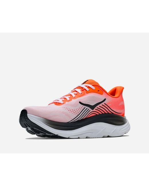 Hoka One One Red Clifton 11 Road Running Shoes for men