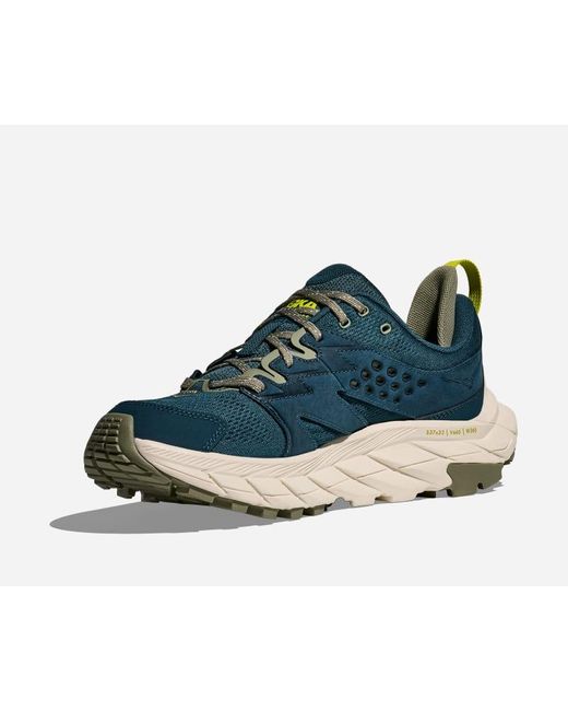 Hoka One One Anacapa Breeze Low Schuhe für Herren in Blue Twilight/Oat Milk Größe 47 1/3 | Wandern für Herren