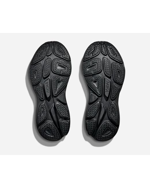 Hoka One One Black Stealth/tech Bondi 8 Caged Lifestyle Shoes