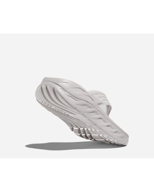 Ora Recovery Flip 2 Chaussures en Lunar Rock/White Taille 40 | Récupération Hoka One One pour homme en coloris Gray