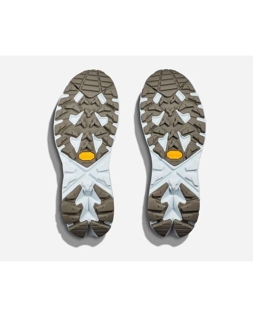 Hoka One One White Anacapa Breeze Low Hiking Shoes