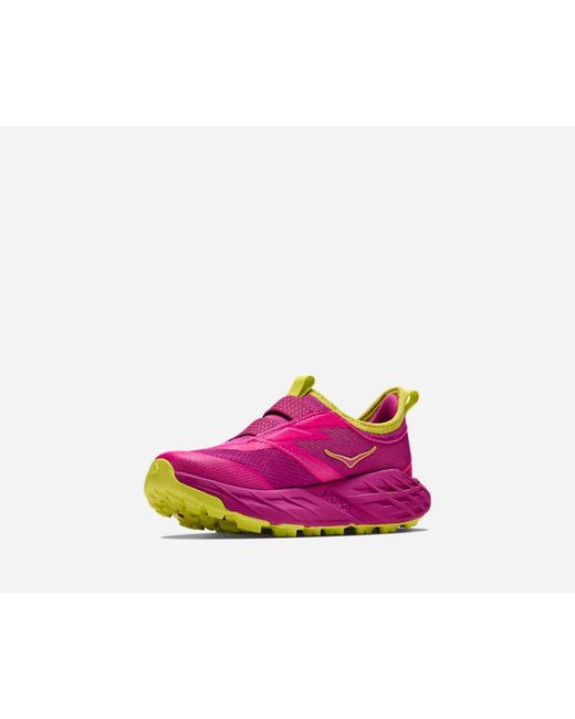 Hoka One One Purple Kid's Speedgoat 7 Trail Shoes