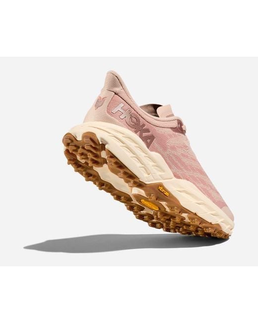 Hoka One One Pink Speedgoat 5 Trail Shoes