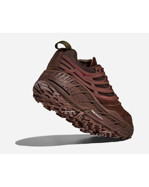Hoka One One Brown Elite Terrain System Stinson Evo Og Lifestyle Shoes