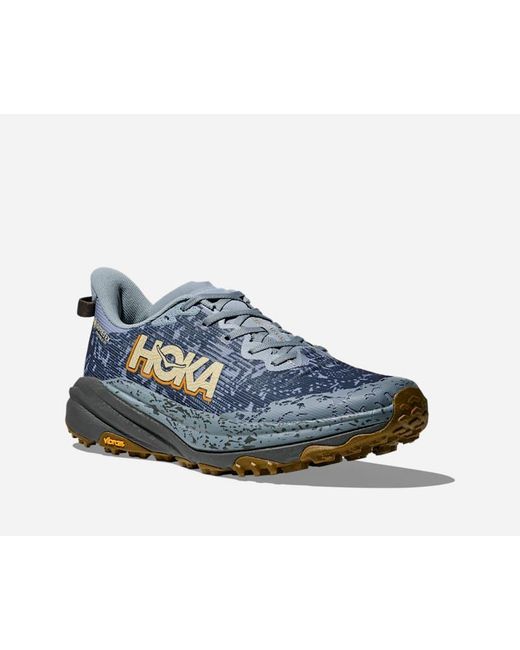 Hoka One One Blue Speedgoat 6 Gore-tex Trail Shoes for men