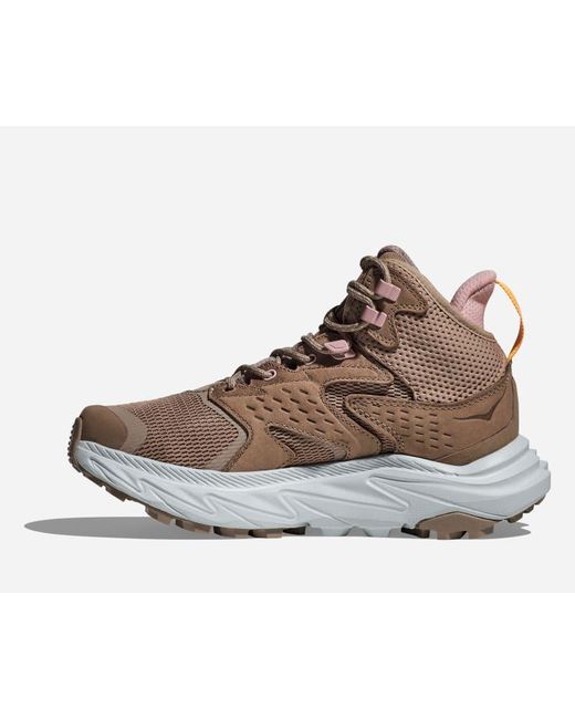 Hoka One One Gray Anacapa 2 Mid Gore-tex Hiking Shoes