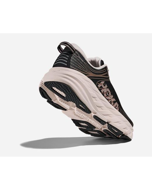 Hoka One One Black Bondi 7 Lifestyle Shoes