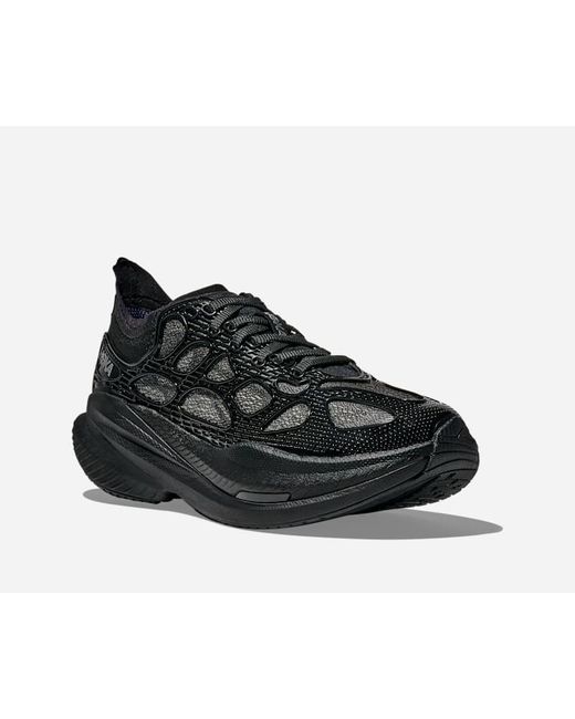 Hoka One One Black Mach X Caged Lifestyle Shoes