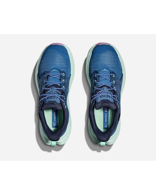 Hoka One One Blue Anacapa 2 Low Gore-tex Hiking Shoes