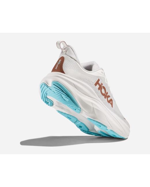 Hoka One One White Skyflow Road Running Shoes