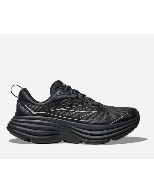 Hoka One One Black Stealth/tech Bondi 8 Caged Lifestyle Shoes