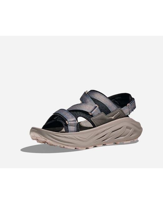 Hoka One One Black Infini Hike Tc Hiking Sandals for men