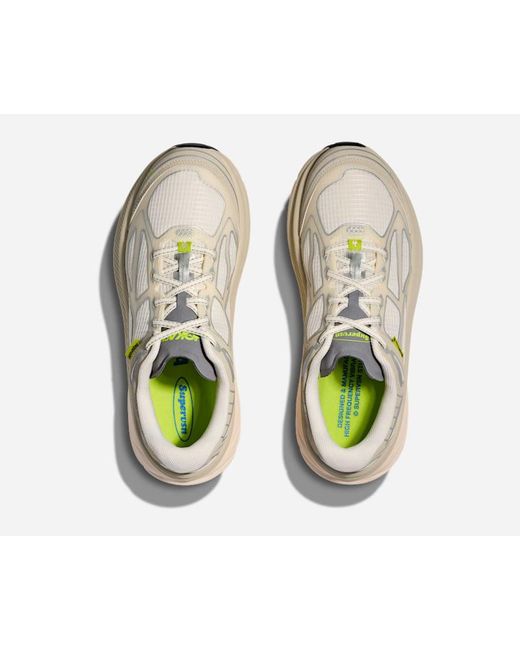 Hoka One One White Clifton One9 Supervsn Lifestyle Shoes
