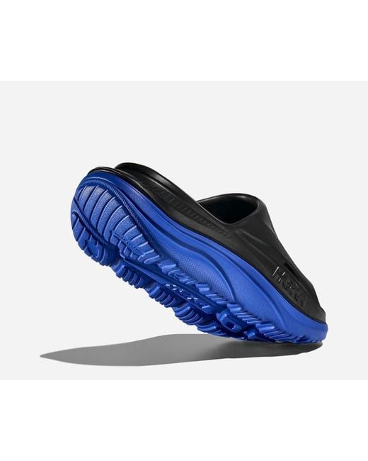 Ora Recovery Slide 3 Chaussures En Taille Hoka One One en coloris Blue
