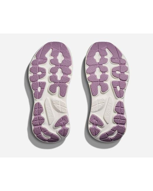 Hoka One One Purple Gaviota 6 Road Running Shoes