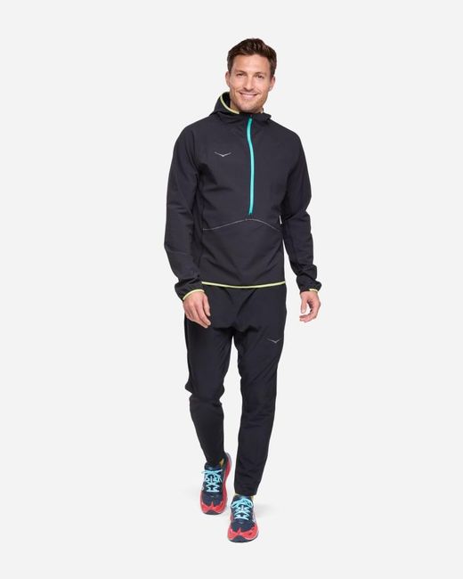 Hoka One One Blue Skyglow Half-zip Jacket for men