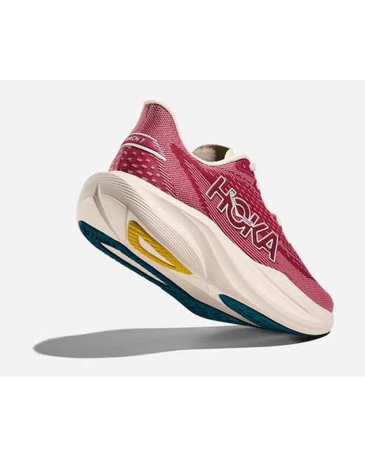 Mach 7 Chaussures Pour Femme En Taille Hoka One One en coloris Red