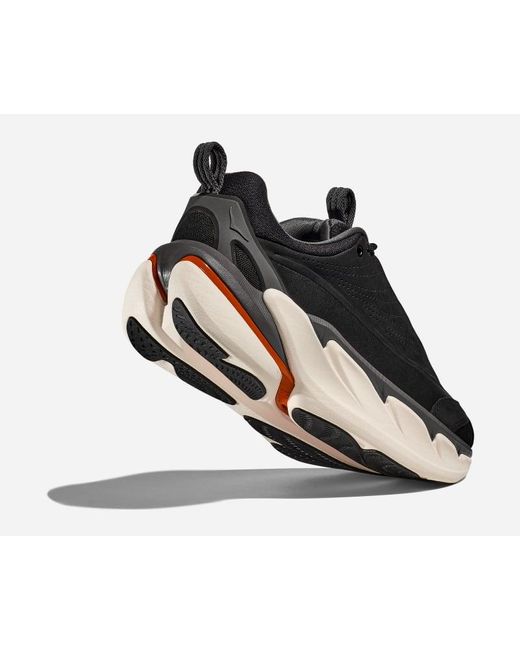 Hoka One One Black Elevon X Lifestyle Shoes