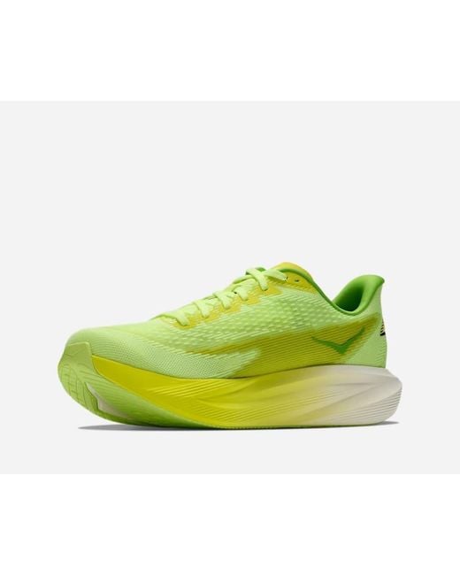 Hoka One One Yellow Mach 7 Road Running Shoes