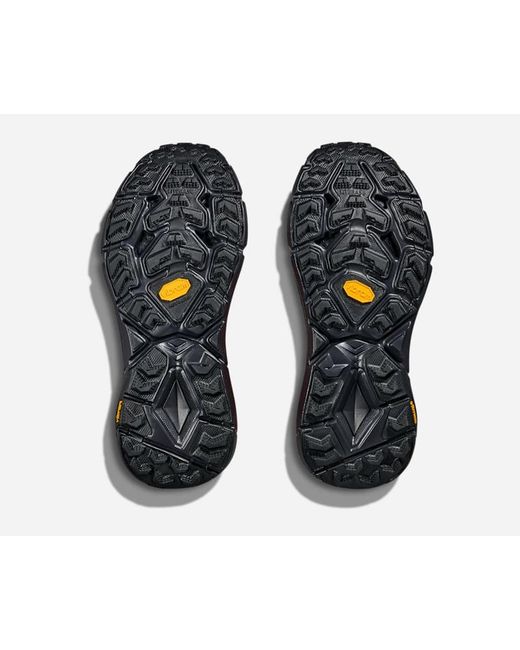Hoka One One Red Mafate Speed 4 Lite Lifestyle Shoes