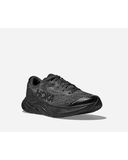 Hoka One One Black Kid's Rincon 4 Road Running Shoes