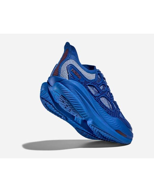 Hoka One One Blue Mach X Caged Lifestyle Shoes