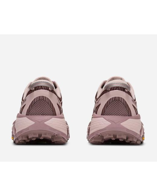Hoka One One Pink Mafate Speed 2 Lifestyle Shoes