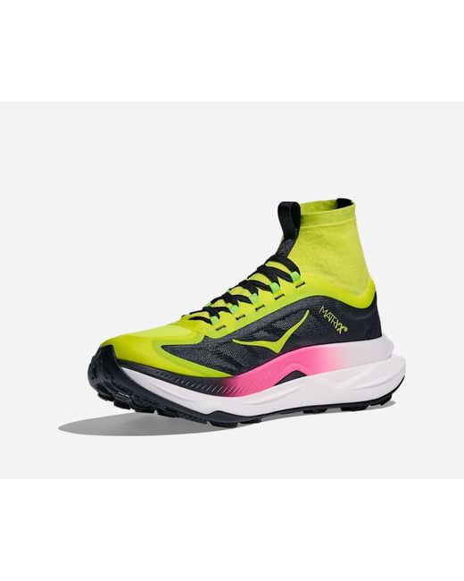 Hoka One One Yellow Tecton X 3 Trail Shoes for men