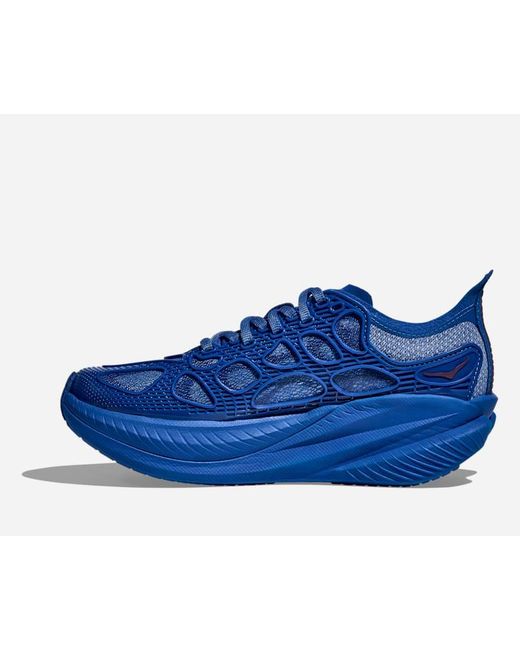 Hoka One One Blue Mach X Caged Lifestyle Shoes
