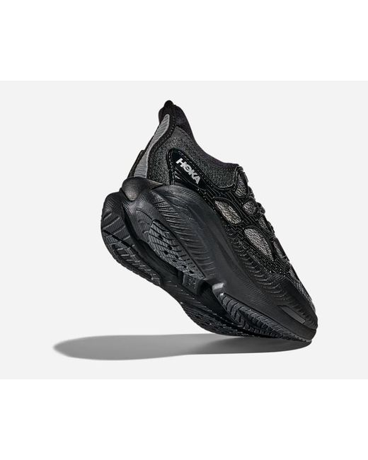 Hoka One One Black Mach X Caged Lifestyle Shoes