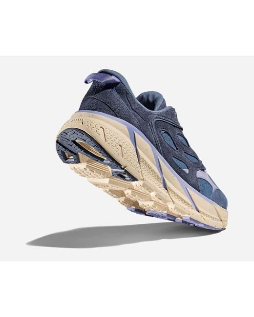Hoka One One Blue Clifton L Suede Fp Movement Lifestyle Shoes