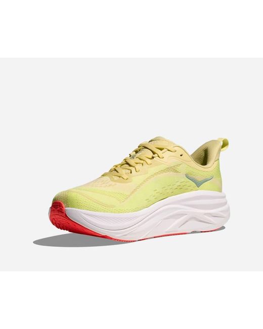 Hoka One One Yellow Skyflow Road Running Shoes