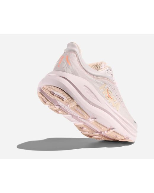 Hoka One One Pink Bondi 9 Road Running Shoes