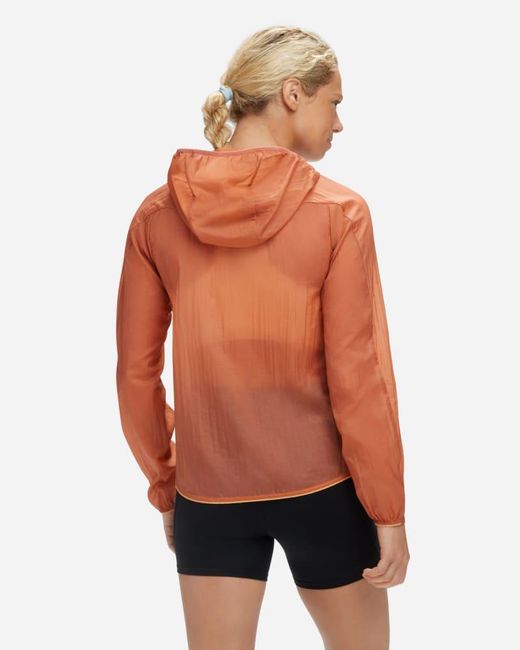Hoka One One Orange Skyflow Jacket