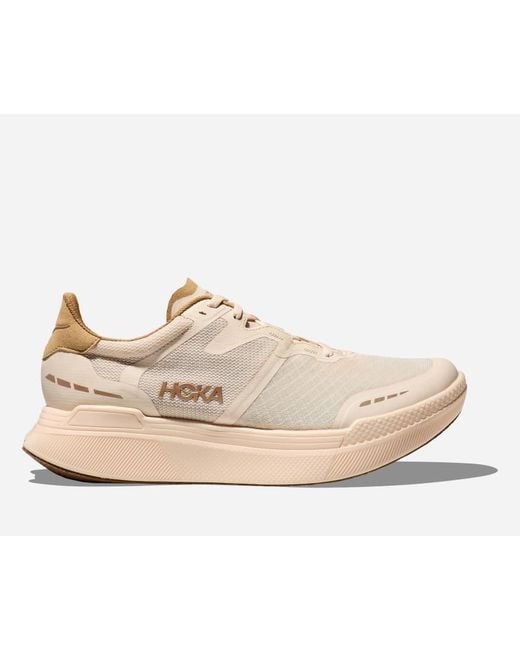 Hoka One One White Transport X Walking Shoes