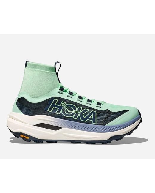 Hoka One One Green Tecton X 3 Trail Shoes