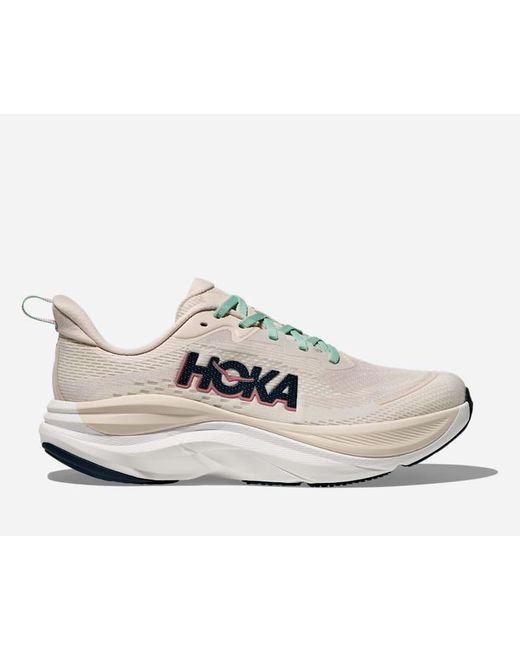 Hoka One One White Skyflow Road Running Shoes
