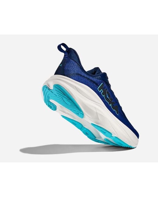 Hoka One One Blue Skyflow Road Running Shoes for men
