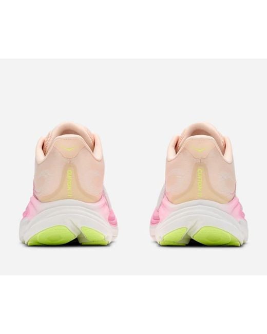 Hoka One One Pink Clifton 11 Road Running Shoes