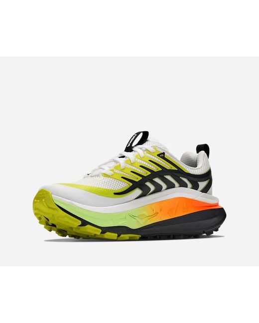 Hoka One One Yellow Stinson 8 Trail Shoes for men